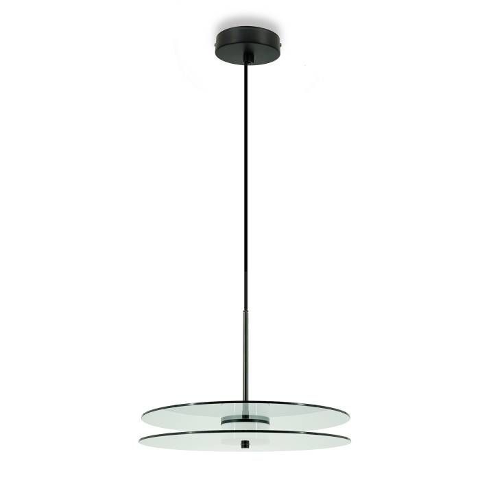 Светильник подвесной *47-200 см, 1*LED*7W, 3000K, Lightera Echuka LE142L-38S, Черный