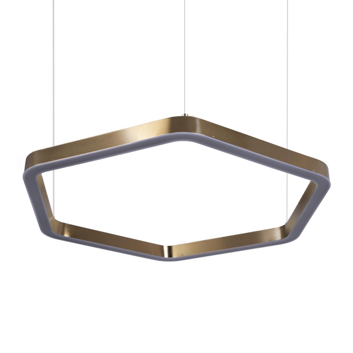 Светильник 80 см, 50W, 3000K, Loft It Titanium 10243M Gold, золото