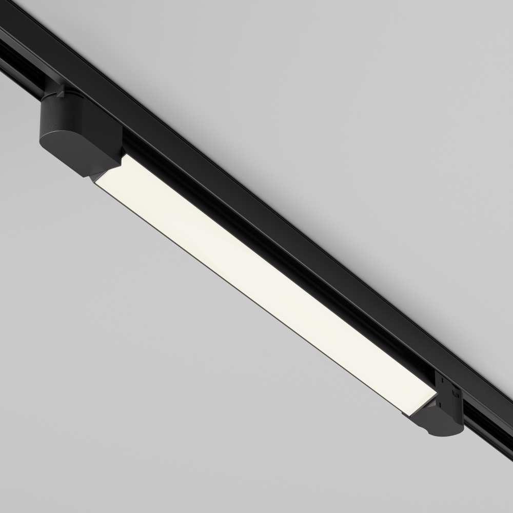 Трековый светильник 61*3,5*-6 см, *LED*20W, 4000K, Maytoni Technical Basis TR196-3-20W4K-B(N), Черный