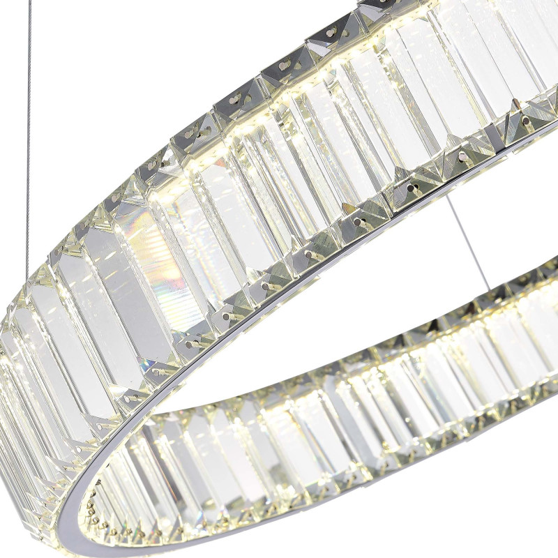 Люстра подвесная 102 см, 68W 4000K ST LUCE TIVOLI SL1622.113.01 Хром