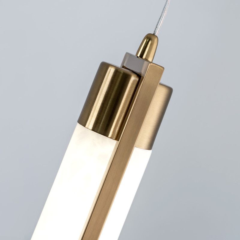 Подвесной светильник 12*6*45/100 см, 1*Е14 MODESTYLE MS.165.120 BS латунь