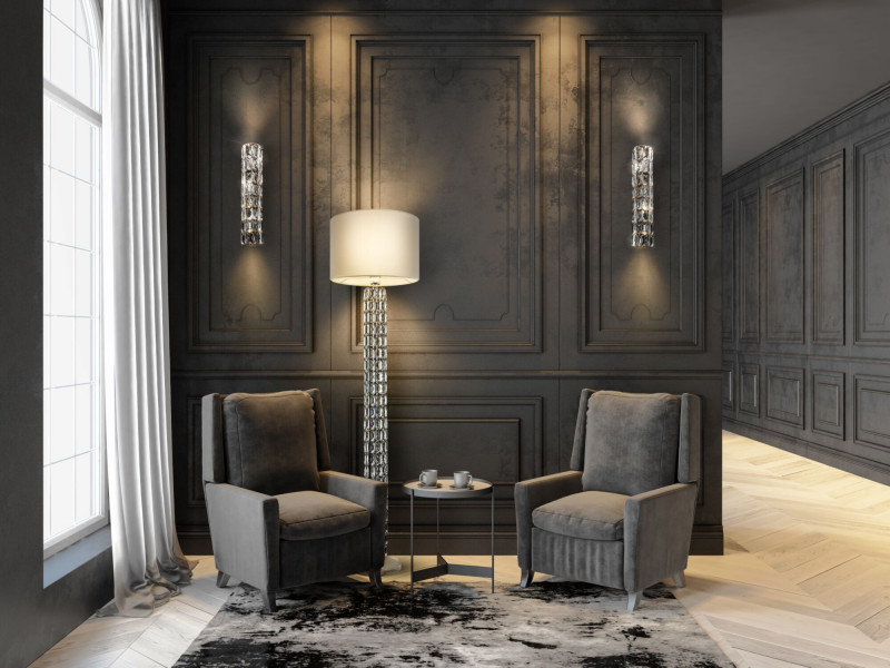 Настенное бра Maytoni Talento DIA008WL-02CH, хром