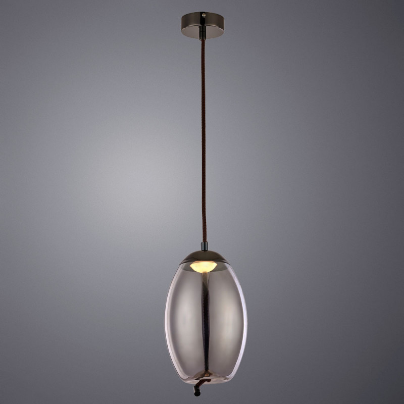 Светильник подвесной Arte Lamp Cody A7769SP-1BC, 10W LED, 3000K, черный хром