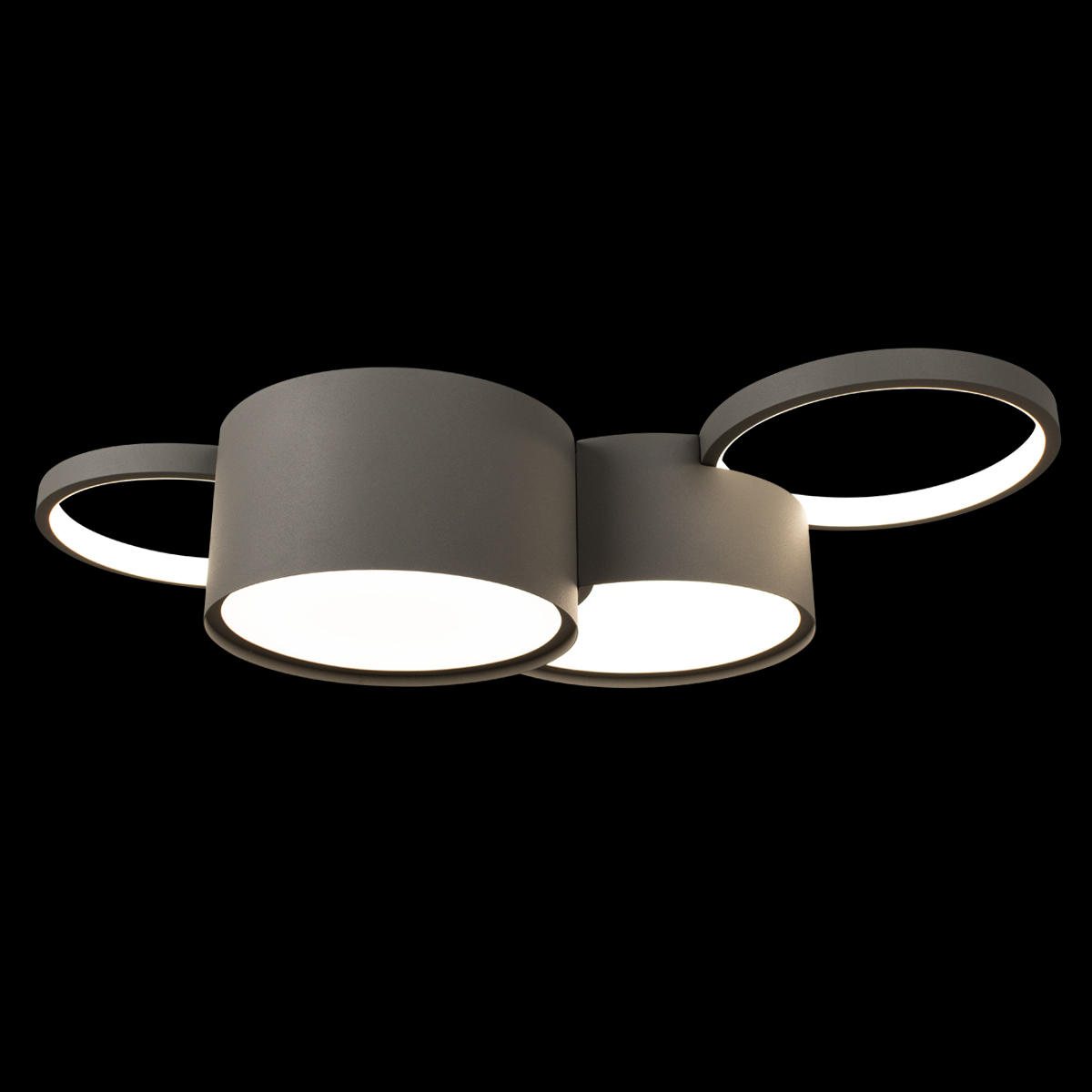 Светильник 67 см, 28W, 4000K, Loft It Pin 10317/4 Grey, серый