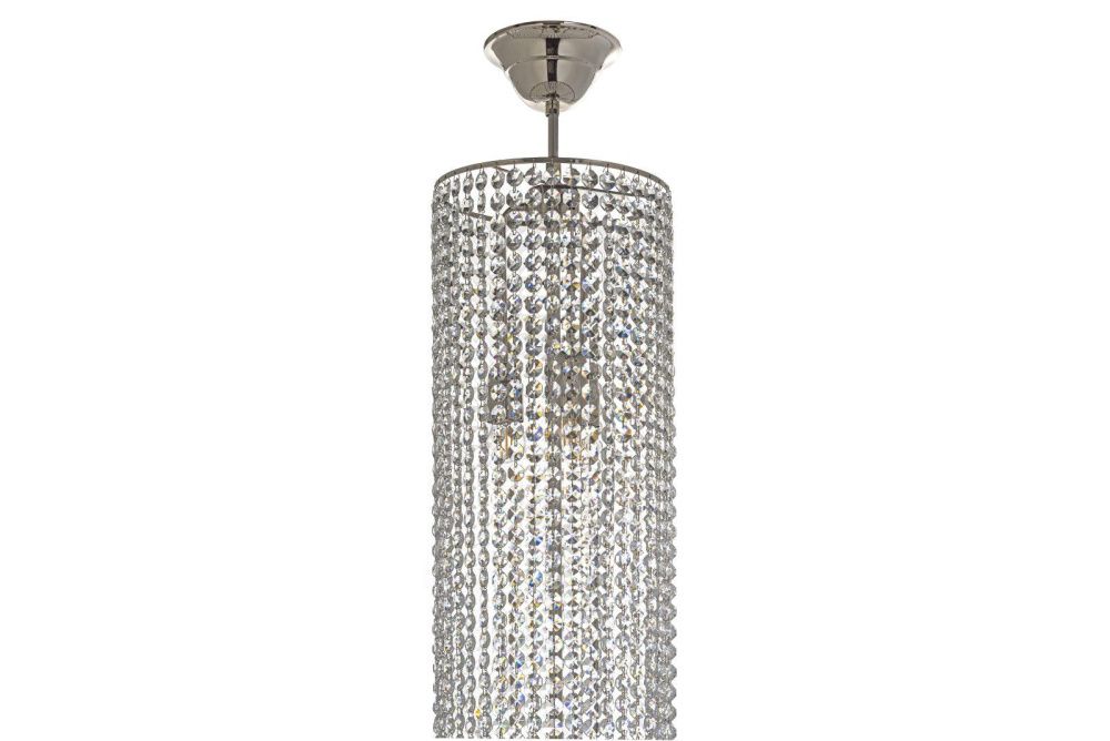 Люстра потолочная *20*200 см, 7*E27*60W, Arti Lampadari Stella Nickel Stella E 1.3.20.102 N, Никель