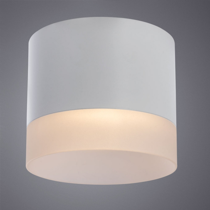 Светильник 11*11 см, GX53 15W, Arte Lamp Castor A5554PL-1WH, белый