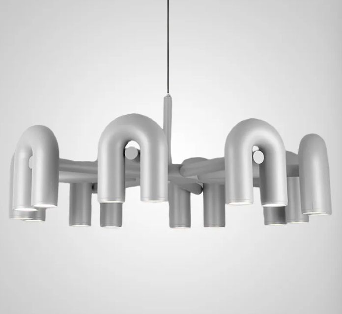 Подвесная люстра Inodesign Fanny Gray 8 40.10055
