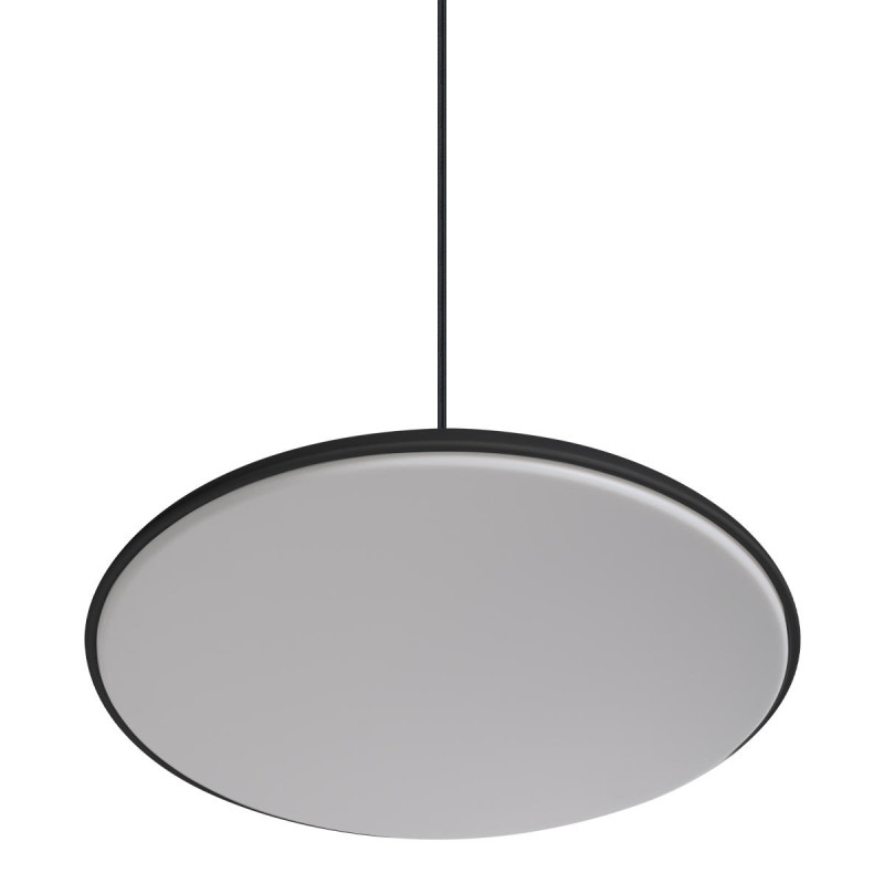 Подвесной светильник *40*11 см, 1*LED*24W, 3000K, Loft It Plato 10119 Black, Черный