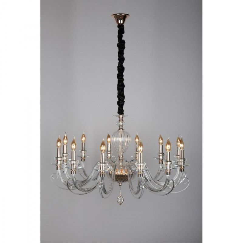 Подвесная люстра 90*80-145 см, 12*E14, 40W, Aployt Daniele APL.701.03.12, золотой