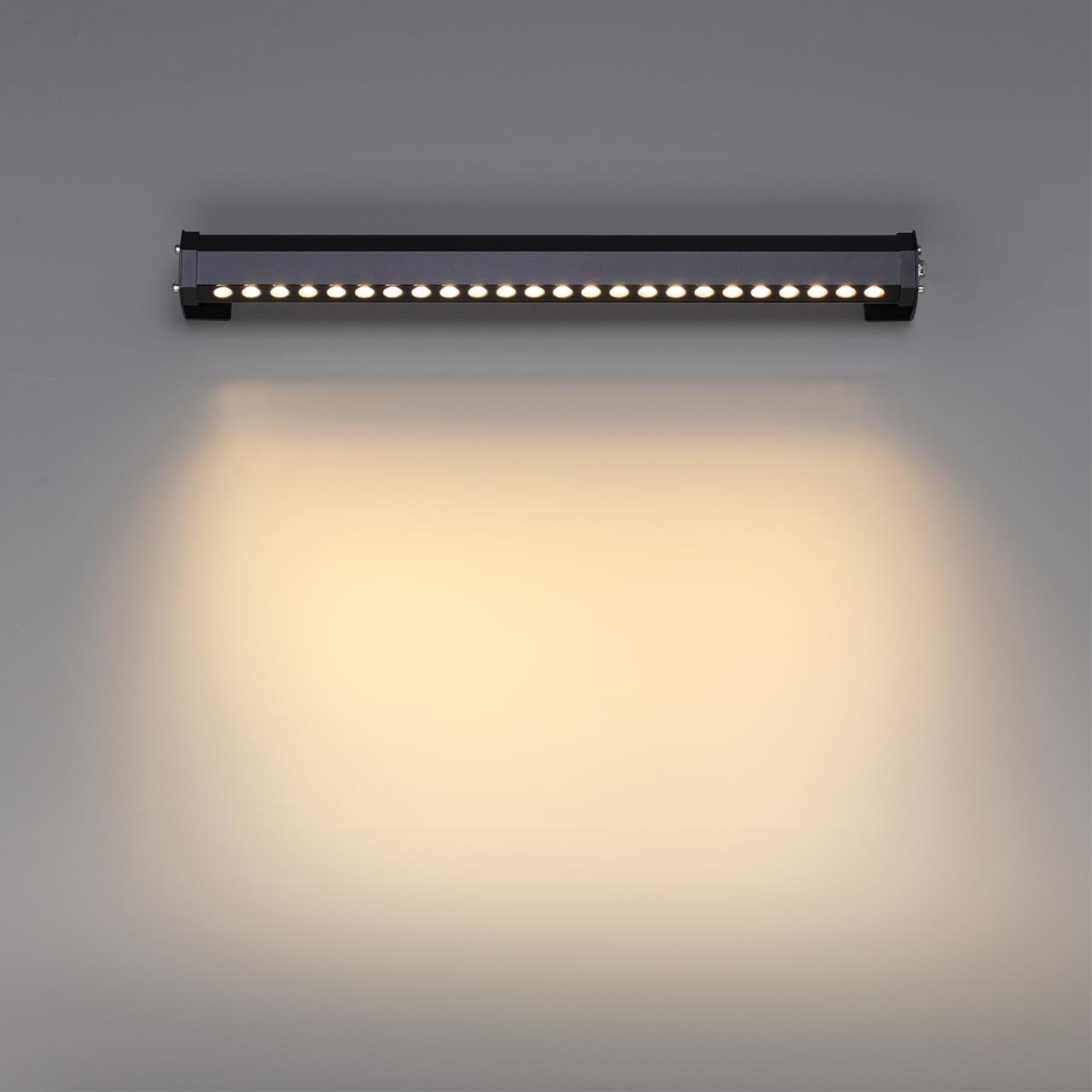 Фасадный светильник 9*50 см, 1*LED*12W Odeon Light GRAZE 7040/10WL черный