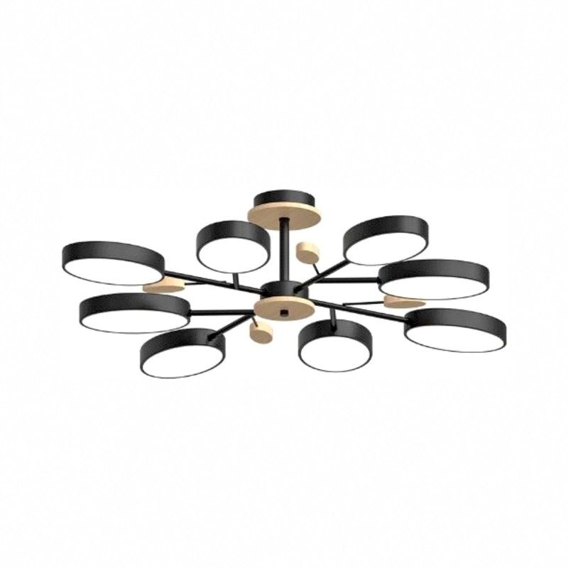 Потолочный cветильник LED4U L3221-850 BK