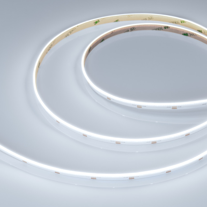 Лента COB-S-X480-8mm 24V White6000 (6 W/m, IP20, 5m) (Arlight, боковое свечение) 046901. Цена указана за 5 метров. Продается кратно 5 метрам.