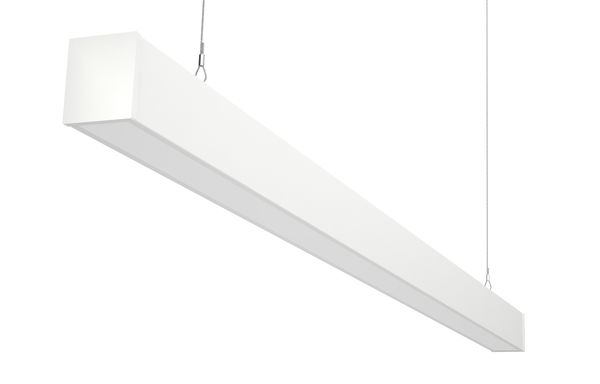 Светильник светодиодный DIODEX МИККО НОРМИ MINO 35W, 100*5*7 cм, 3000К / 4000К / 5500К, белый/черный/серый, опал/призма