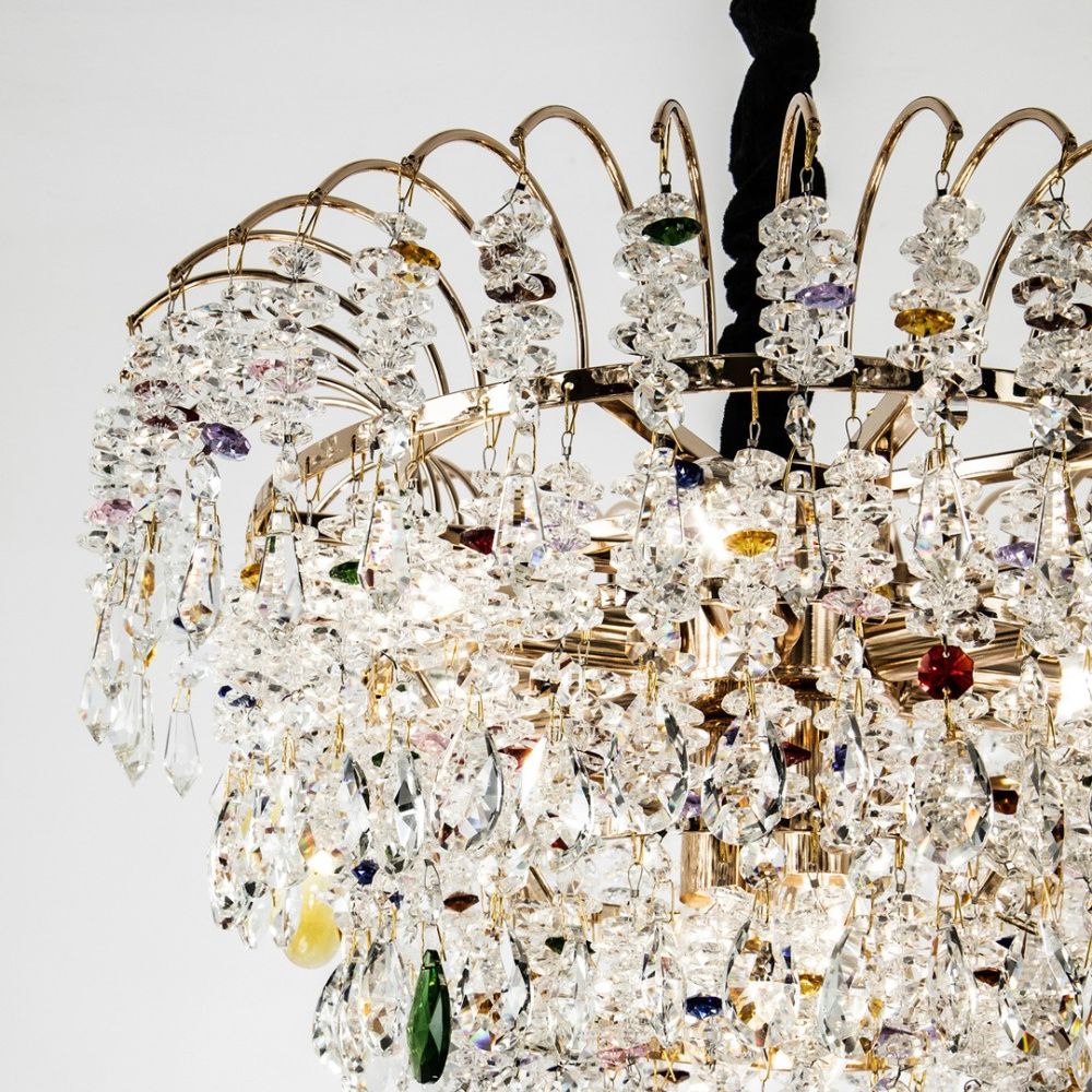 Подвесная люстра 45*45*120 см, Е14 8x40W, , Золото MODELUX ML.850.8 GD