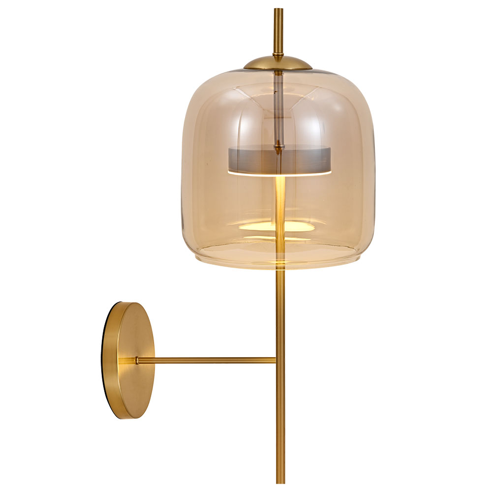 Бра 58*23 см, 1*LED, 9W, 3000K Arte Lamp Padova A2404AP-1AM, Латунь