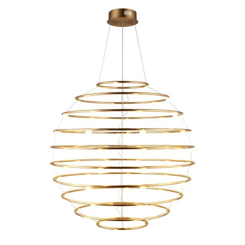 Подвесная люстра 90*120-350 см 50W, 3000K, Aployt Banzhamin APL.851.03.50, бронзовый