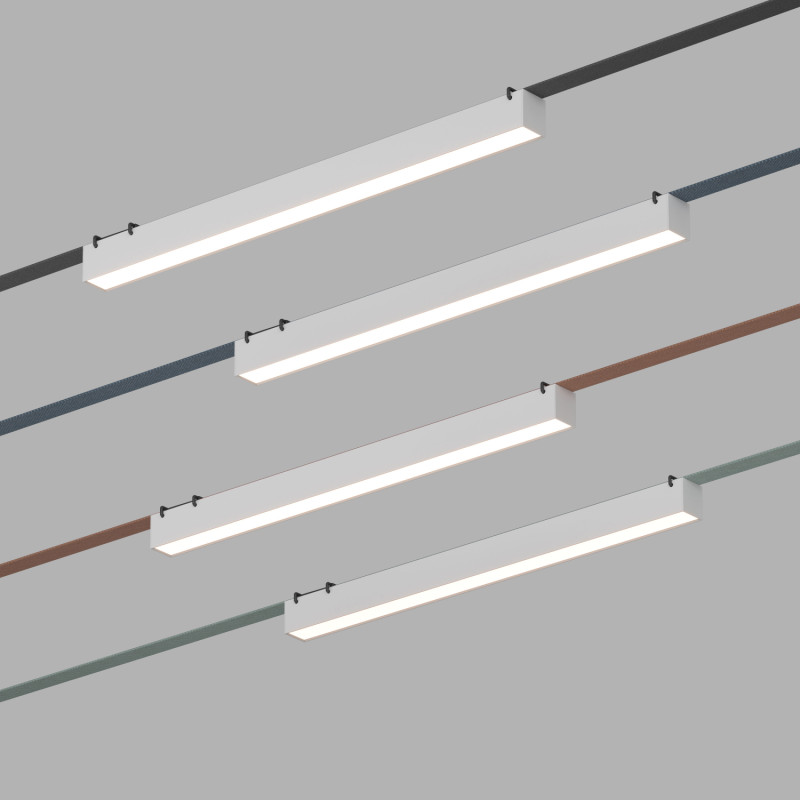 Светильник на шине 64,2*4*4,5 см, LED * 24W, 4000K, Denkirs Belty Linear DK5576-WH, белый