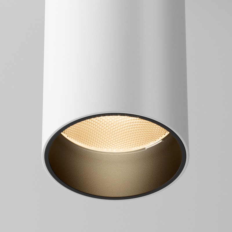 Накладной светильник 5,2*5,2*12,5 см,  LED, 12W, 3000К, Maytoni Technical FOCUS LED C056CL-L12W2.7K-W-W белый