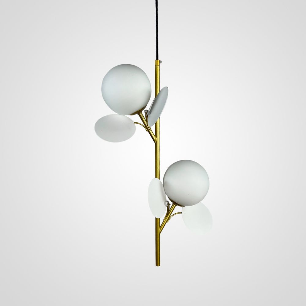 Подвесной светильник Light of MATISSE ONE White 2 26*26*51,5 см, 2*G9*20W, ImperiumLoft MATISSE-ONE01, Латунь, Белый