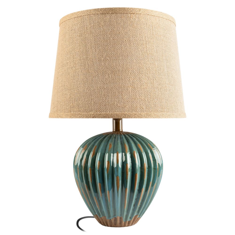 Настольная лампа 51 см, LOFT IT Tulip 10513T Blue, синий-кероамика