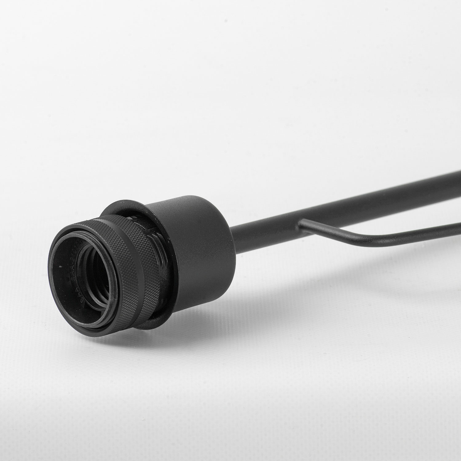 Бра настенное 12*26 см, 1*E27 черный Lussole Carter LSP-8865