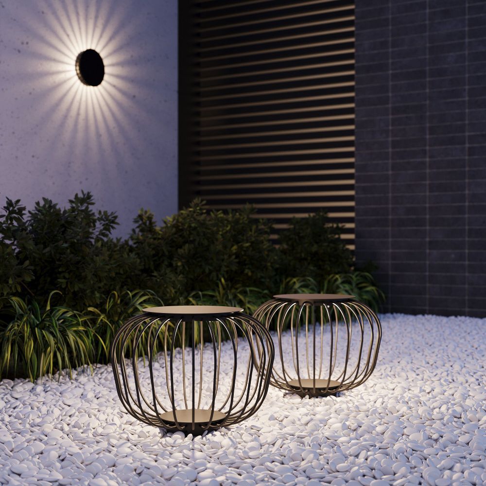 Светильник садово-парковый светодиодный 42 см, 10W, 4000K, Elektrostandard Firenze 35178/H, черный