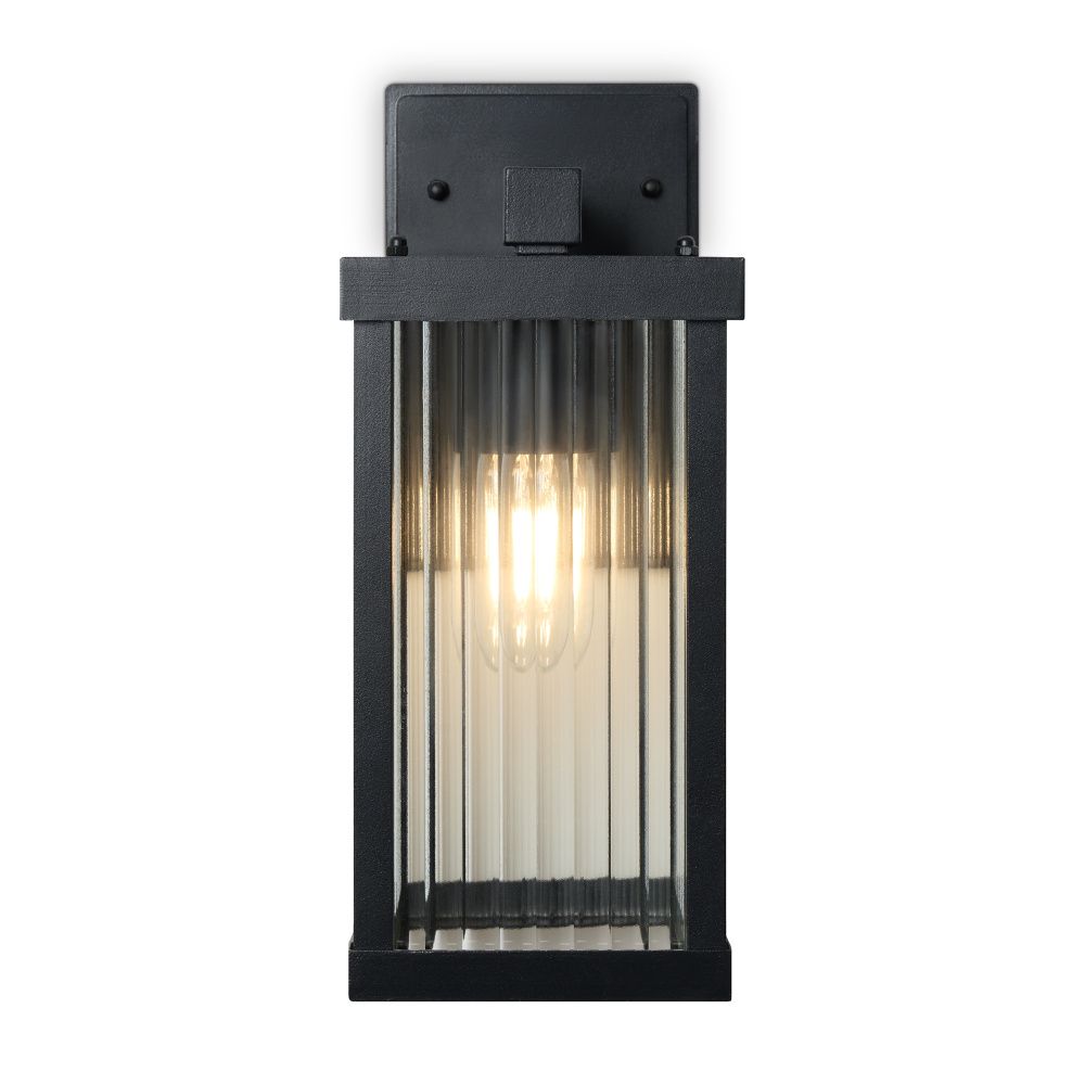 Уличное бра 18*12*-30 см, 1*E27*40W Voltega  VGL7220WL-01B2, Черный