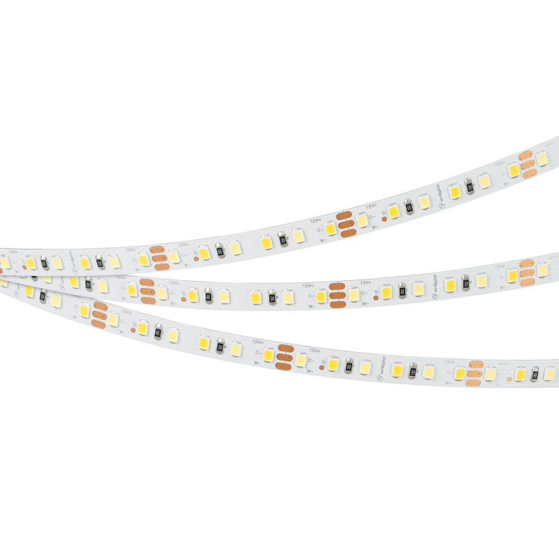 Лента RT-A120-8mm 12V White-MIX (9.6 W/m, IP20, 2835, 5m) (Arlight, Изменяемая ЦТ) 013126(2). Цена указана за 5 метров. Продается кратно 5 метрам.