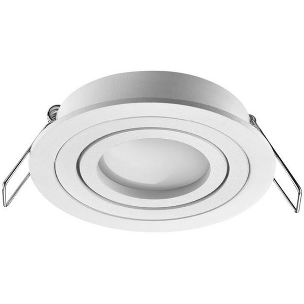 Светильник встраиваемый поворотный 9 см, Novotech Morus 371017, белый