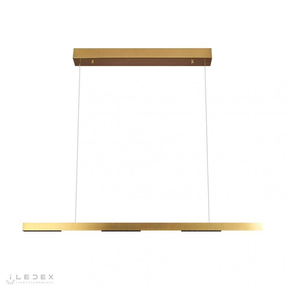Подвесной светильник -130 см, LED*28W, 4000K, iLedex Vision 2063-1200 BR, Латунь
