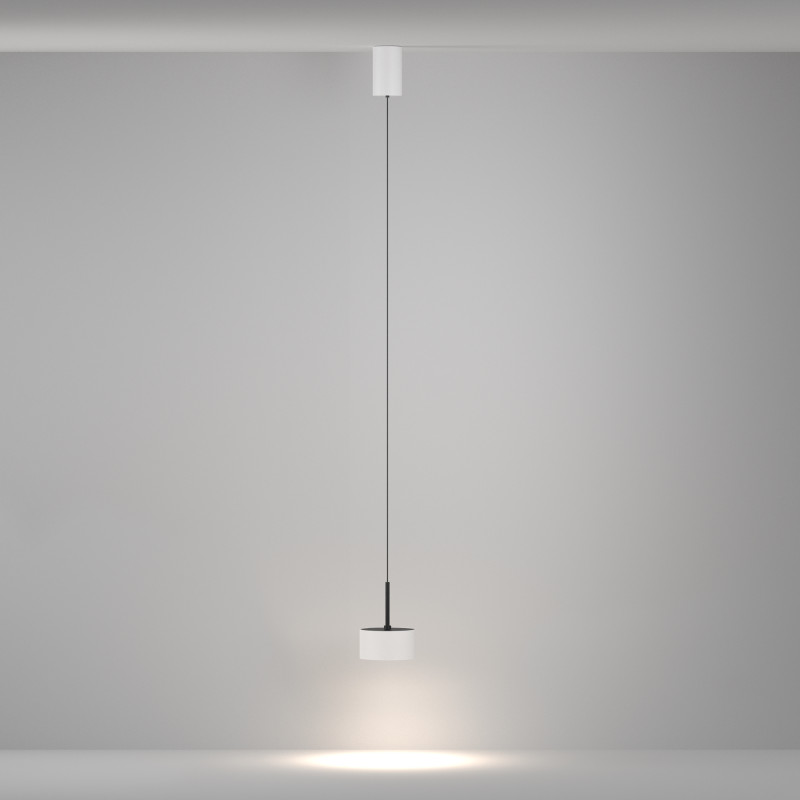 Светильник 12 см, 12W, 4000K, Maytoni Glare P102PL-12W4K-W, белый