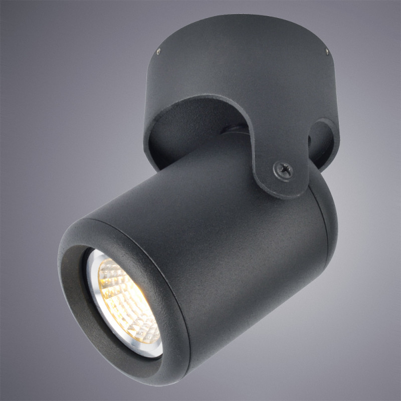 Светильник 6,5*6,5 см, GU10 50W, Arte Lamp A3316PL-1BK черный