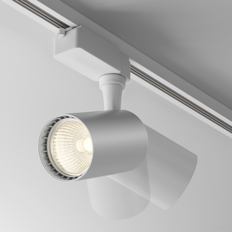Светильник 8 см, 10W, 3000K, Maytoni Technical TR003-1-10W3K-M-W, белый
