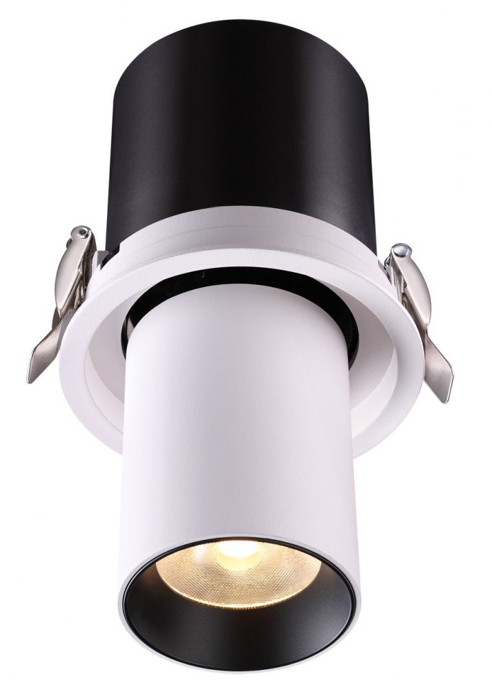 Встраиваемый светодиодный светильник Novotech Lanza 358081 черный