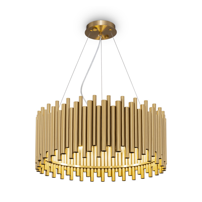 Люстра подвесная Maytoni Coliseo MOD136PL-06BS, диаметр 50 см, латунь