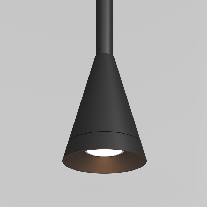 Подвесной светильник 7,5*7,5*182 см, 1*GU10, 40W, Maytoni Technical ARROW P064PL-01B-1 черный