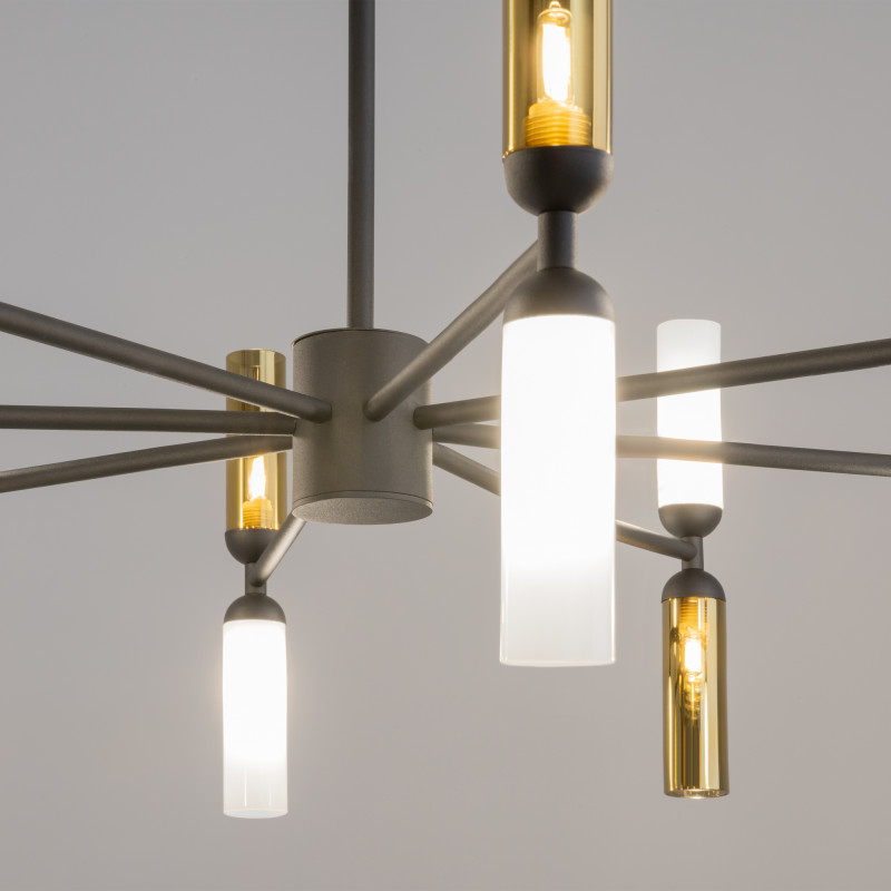 Подвесной светильник 78*51*66 см, 16 G9*28W Memory MOD177PL-16G Maytoni, Черный