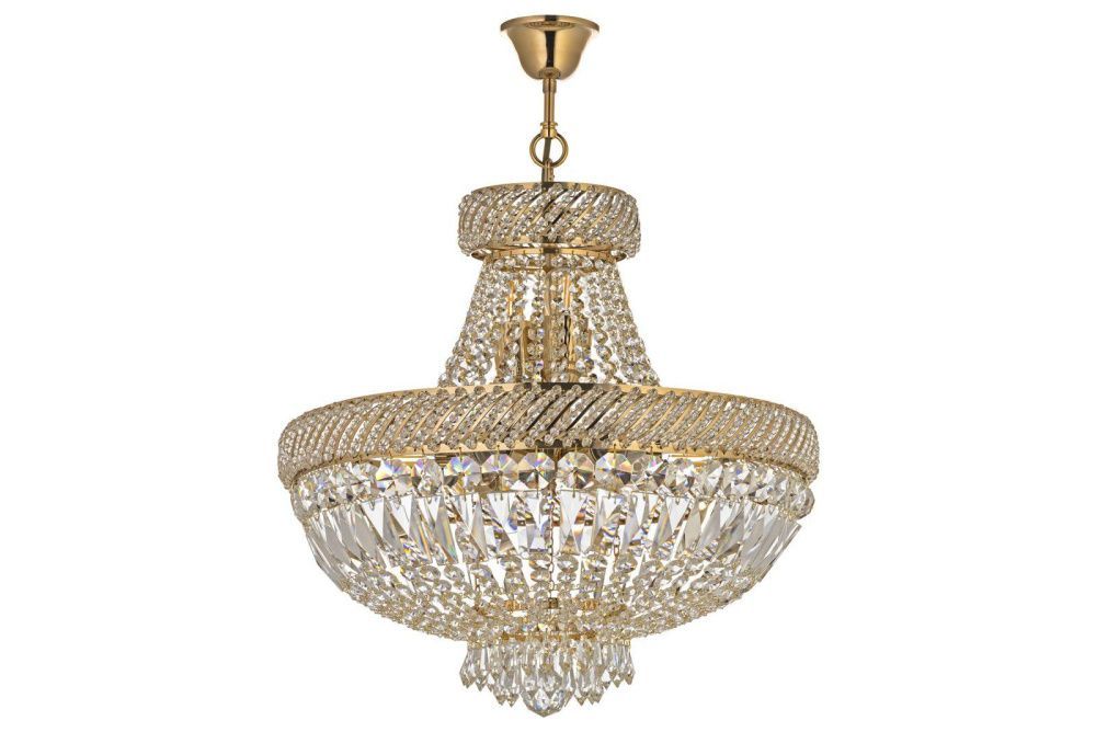 Светильник *45*55 см, 5*E27*60W, Arti Lampadari Palermo Palermo E 1.5.45.101 G, Золото