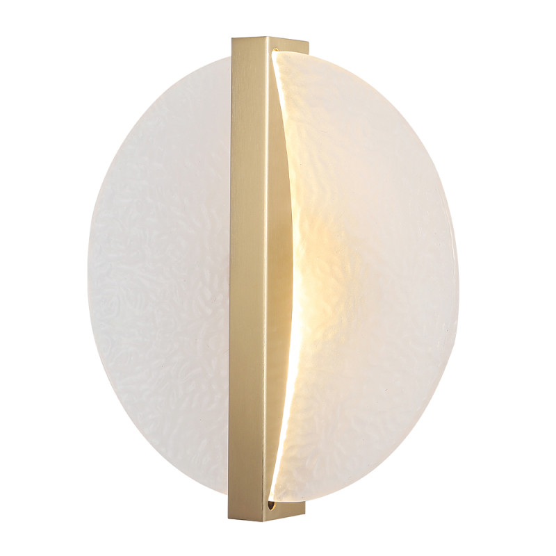 Бра 32 см, 5W, 3000K, Crystal Lux AGOSTO AP5W LED BRASS, латунь