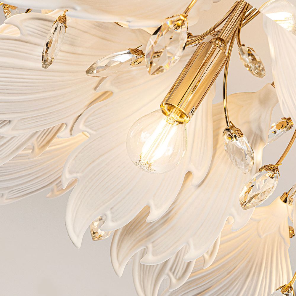 Люстра 85*35 см, 13*Е14*40W, Modelux  ML.6869.850 GD, Золото