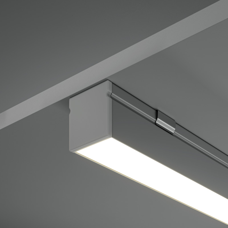 Алюминиевый профиль 2000*20*20 мм для светодиодной ленты Maytoni Led strip ALM-2020-S-2M