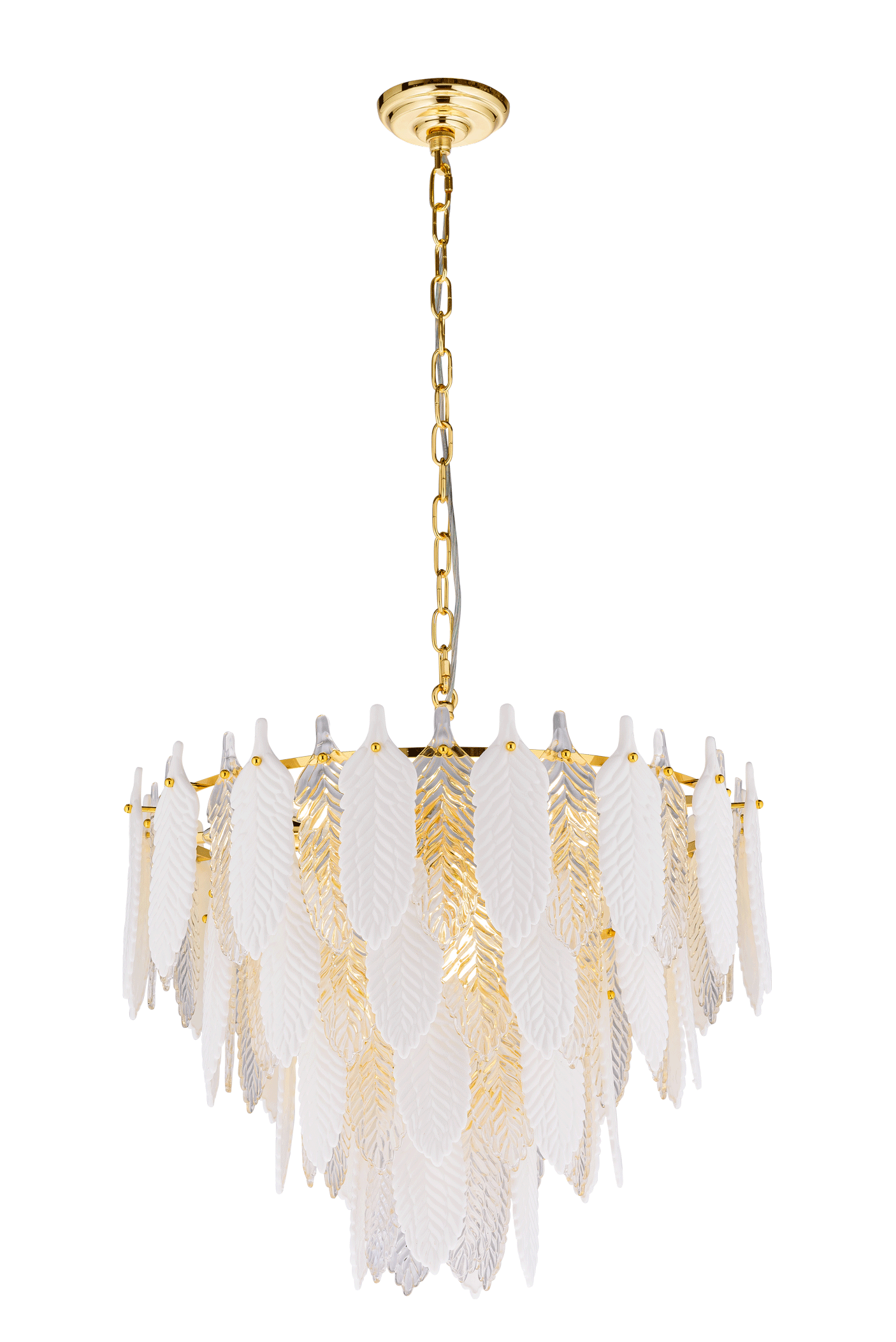 Люстра  600*490, 12*E14, 40W NewRgy Cristallo C1-D600 H-GOLD, H-GOLD