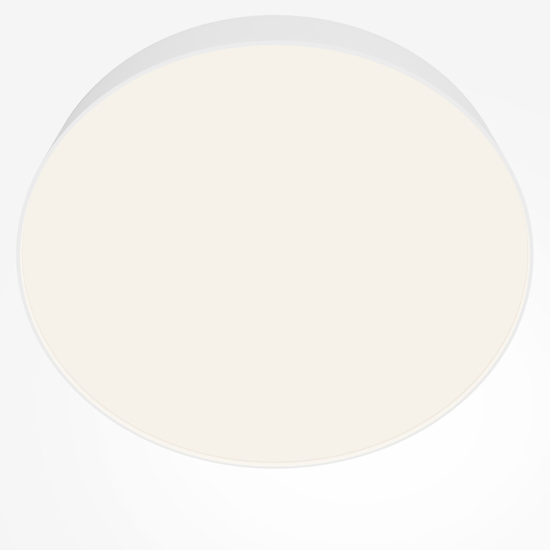 Накладной светильник 40*40*6 см, LED, 45W, 4000К, Maytoni Technical Zon C032CL-45W4K-RD-W белый
