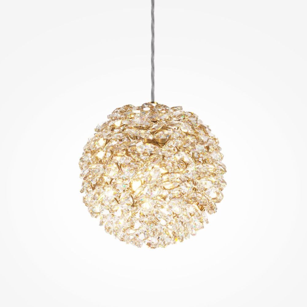 Подвесной светильник 13 см, Maytoni Adamant MOD487PL-01BS, латунь