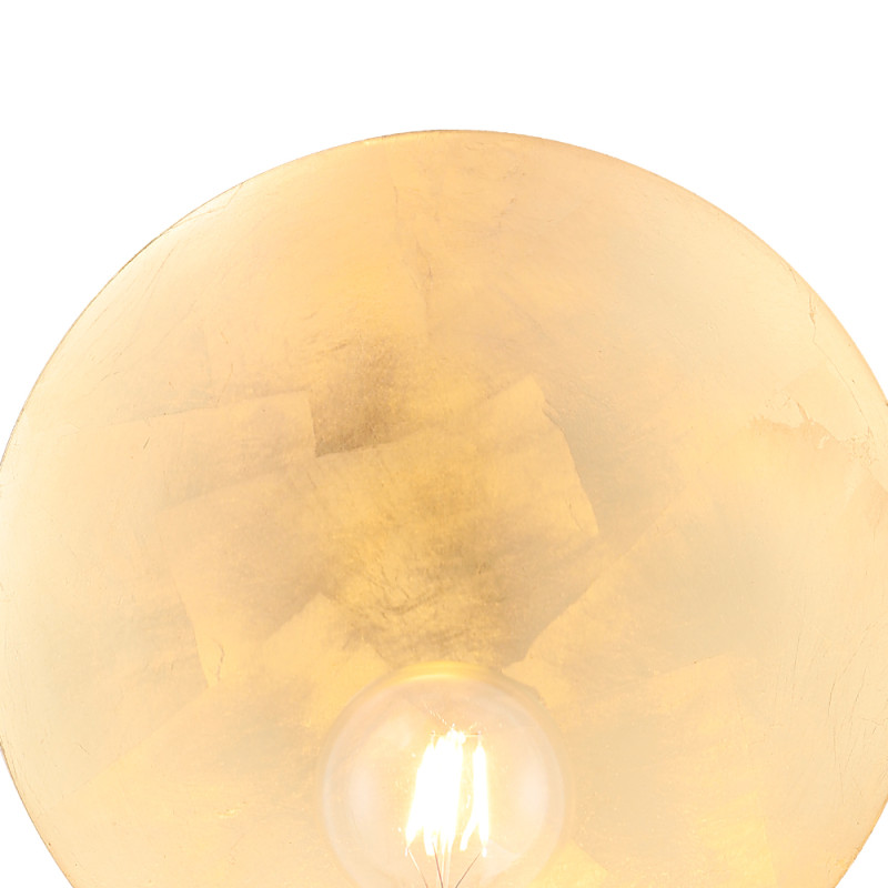 Бра 39 см, Crystal Lux SUNSHINE AP1 GOLD, золото-латунь