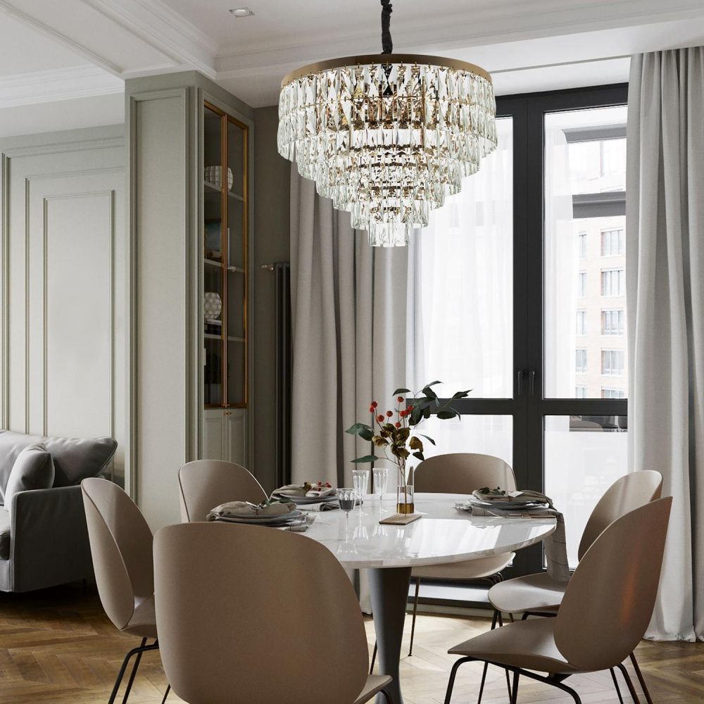 Подвесная люстра 57*57*115 см, Е14 12x40W, , Золото MODELUX ML.844.12 GD