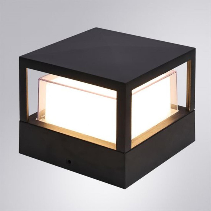 Уличный настенный светильник 16 см, 12W, 4000K, Arte Lamp Ulysses A8712AL-1BK, черный