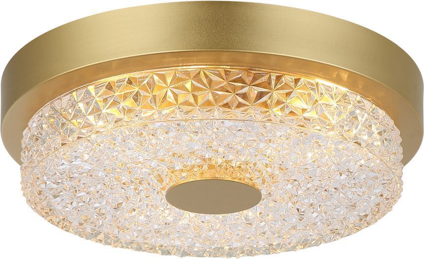 Потолочный светильник 30 см, Stilfort Stat 2191/00/03C, золото