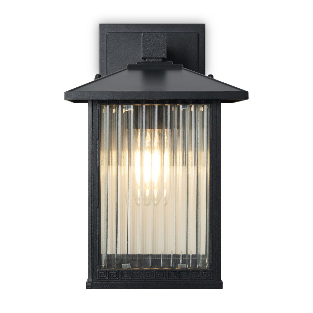 Уличное бра 23*18*-27,5 см, 1*E27*40W Voltega  VGL7220WL-01B, Черный