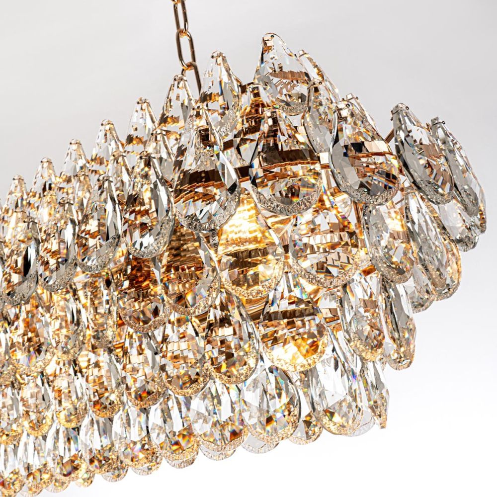 Подвесная люстра MODELUX premium ML.8861.17P GD